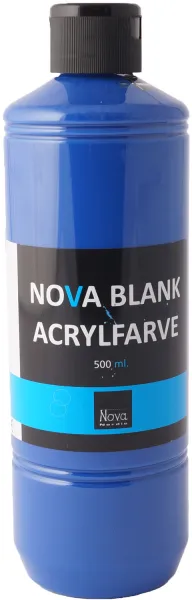 Nova Acrylic Paint Glossy 500 ml. Blue