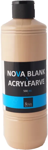 Nova Acrylic Paint Glossy 500 ml. Skin/Beige