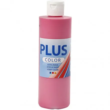 Plus Color Craft Paint, Fuchsia, 250 ml/1 bottle