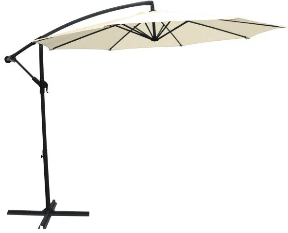 Hanging parasol beige 300cm