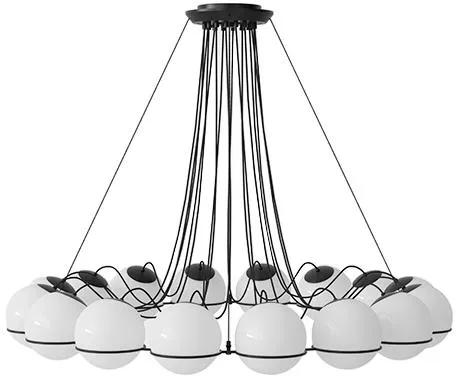 Astep Model 2109/16/20 Ceiling Lamp Black