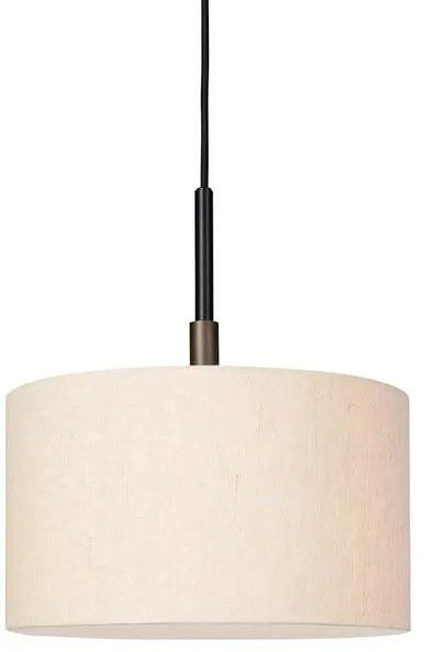 GUBI Gravity Pendant Lamp Ø30 Antique Brass & Fabric