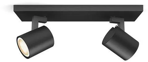 Philips Hue Runner Double Spotlight Black