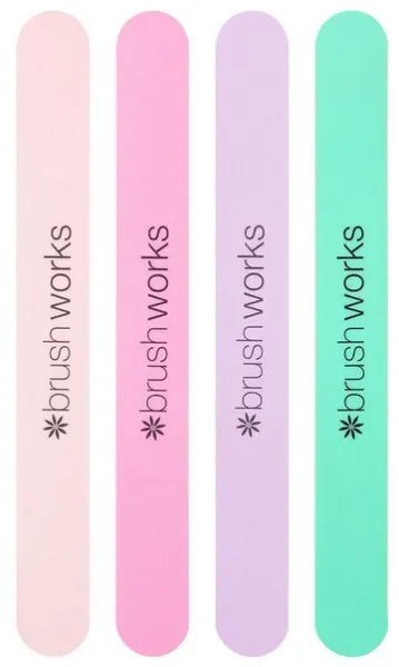 BrushWorks - Nail Files 4 pcs