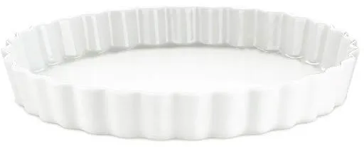 Pillivuyt pie dish no. 10, 29 cm - White